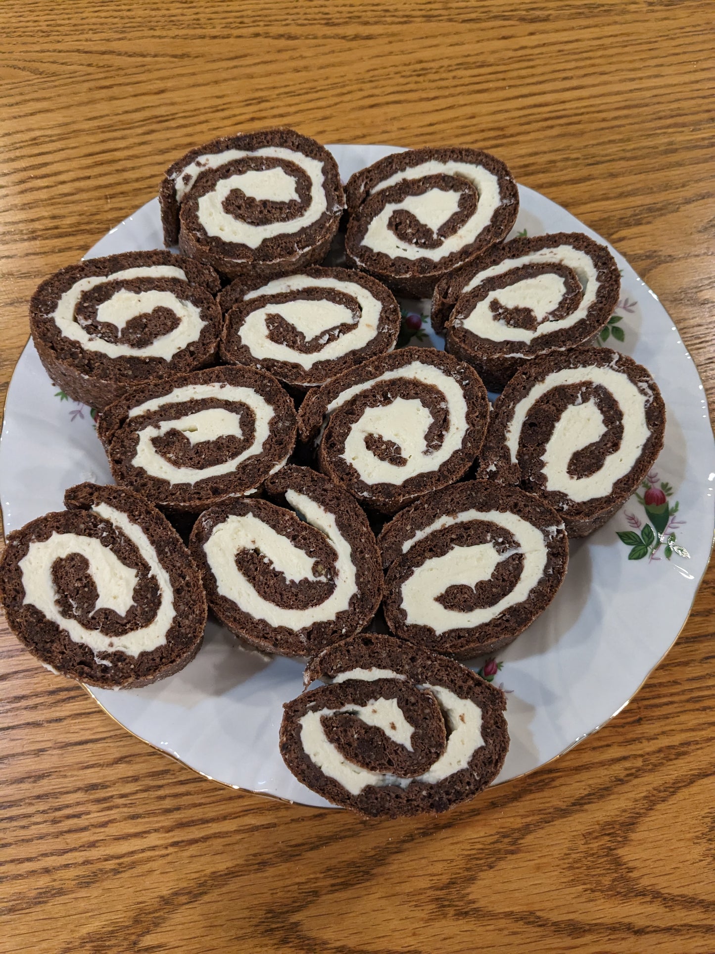 Chocolate Swiss Rolls - Whole Roll